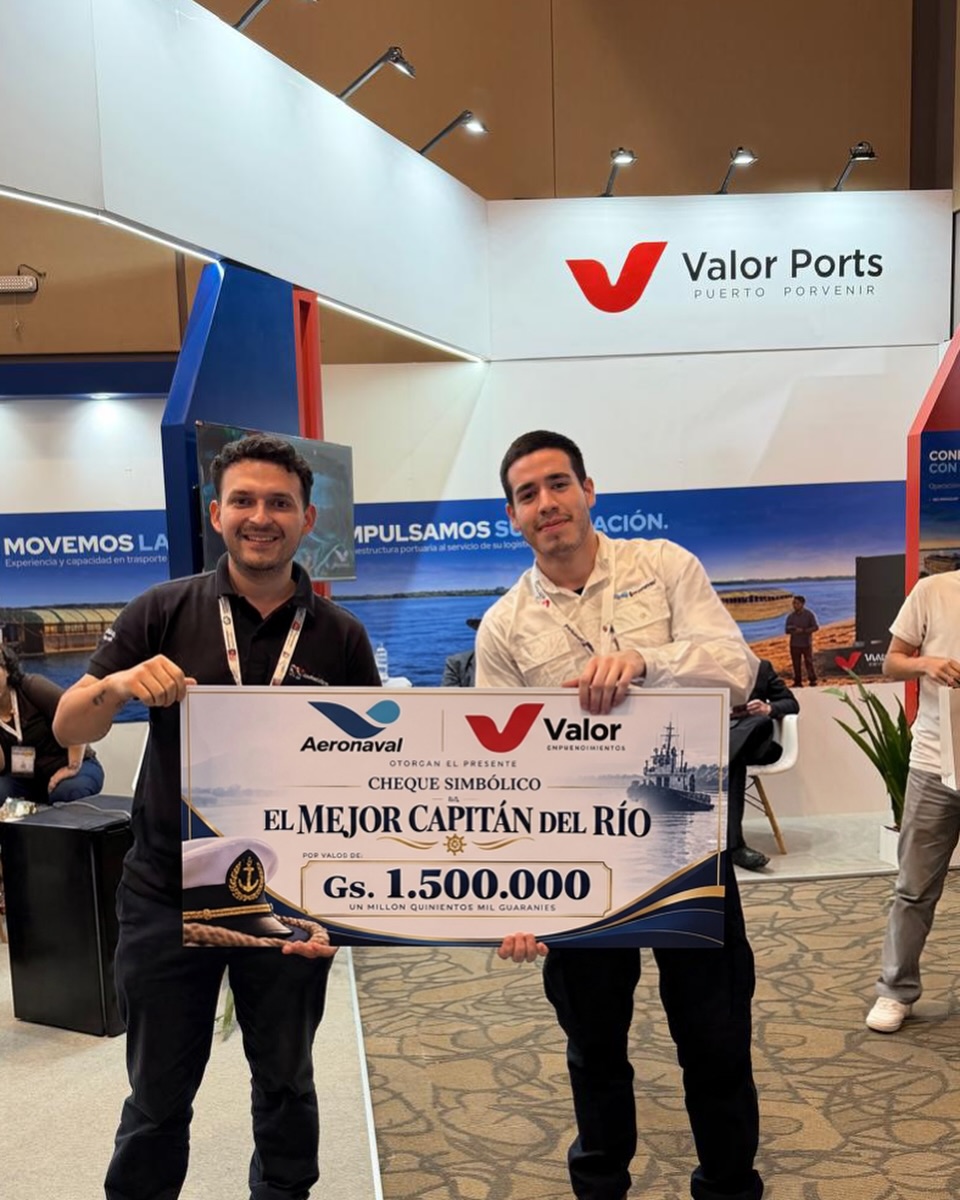 Ganador de El Mejor Capitán del Río en el stand de Aeronaval, Boat Port Show 2026