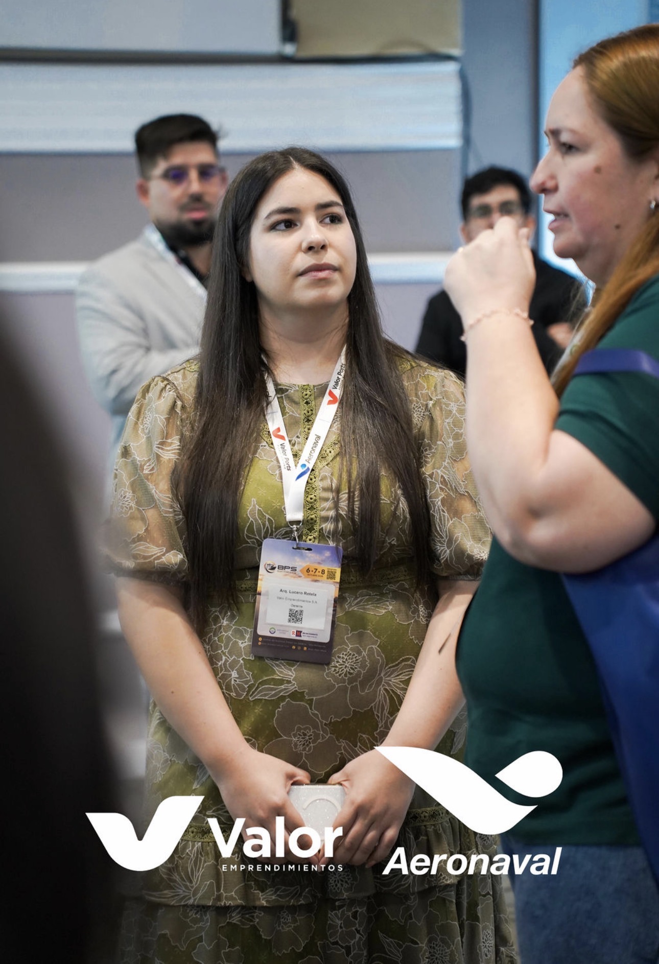 Integrante de Valor Emprendimientos durante el Boat Port Show 2026
